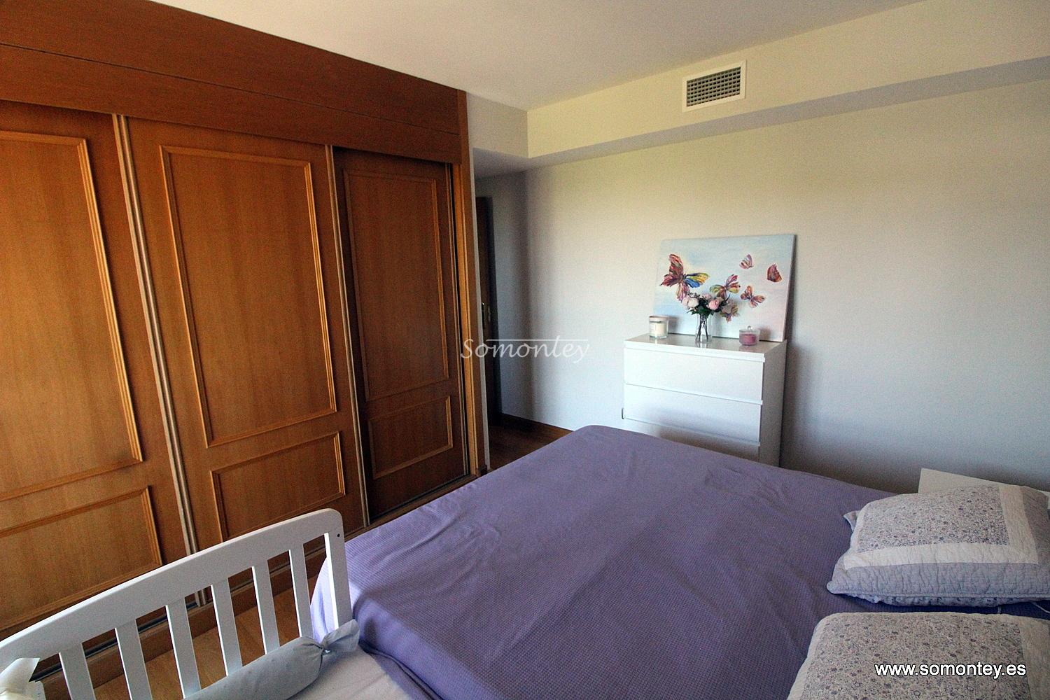 2 dormitorios sin amueblar