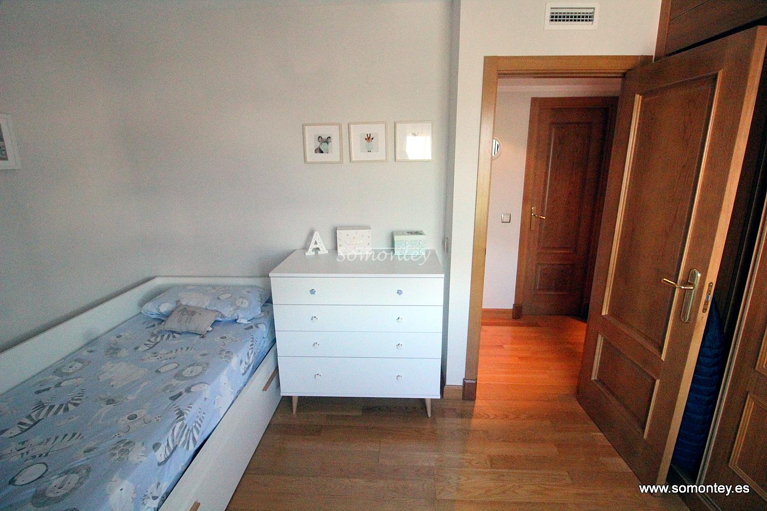 2 dormitorios sin amueblar